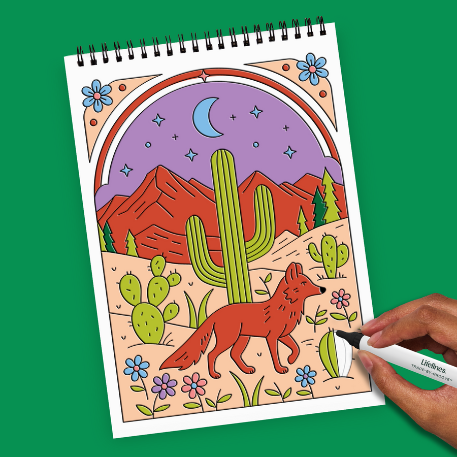 FlowArt® - Trace-By-Groove, Desert Dreams