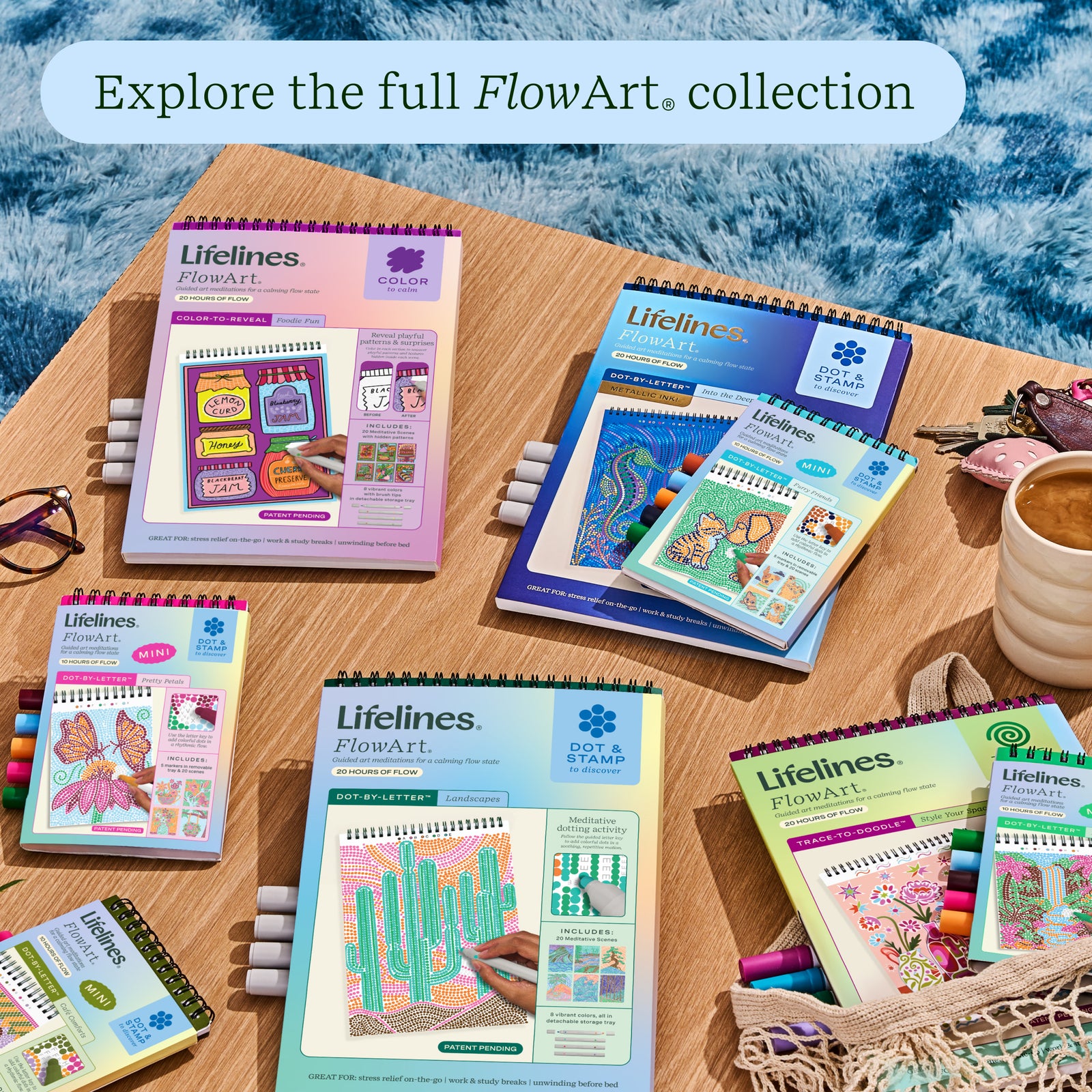 FlowArt® Mini - Dot-by-Letter Pretty Petals