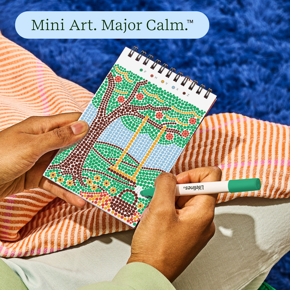 FlowArt® Mini - Dot-by-Letter Small Town Serenity