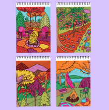 FlowArt® - Scented Color-to-Reveal, Fall is in the Air