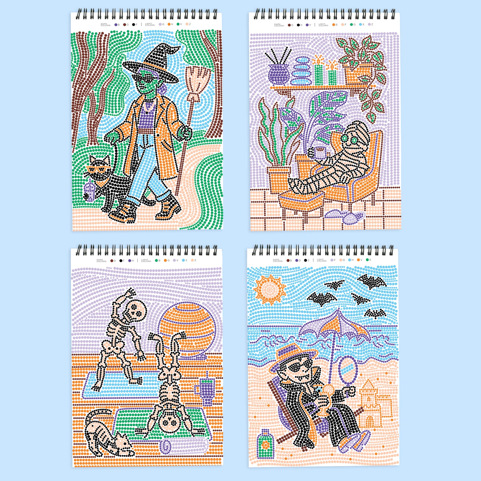 FlowArt® - Dot-By-Letter, Spooky Season