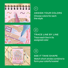 FlowArt® - Trace-by-Line, Gingerbread Delight