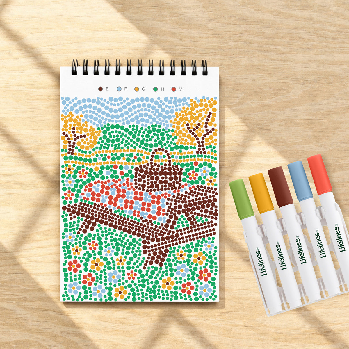FlowArt® Mini - Dot-by-Letter Small Town Serenity