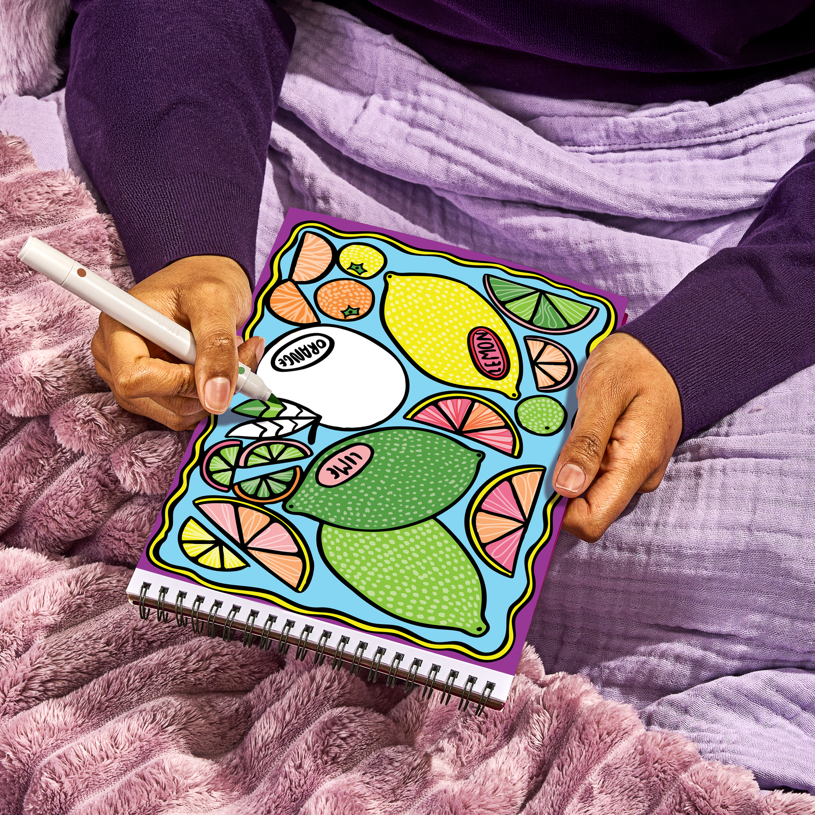 FlowArt® - Color-to-Reveal, Foodie Fun – Lifelines