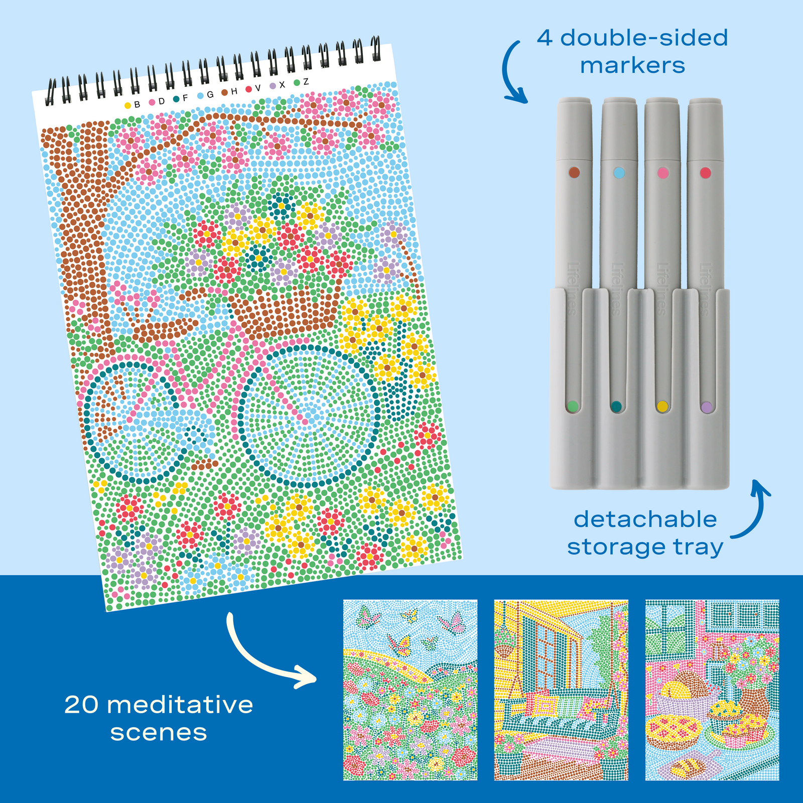 FlowArt® - Dot-By-Letter, Cozy Cottage