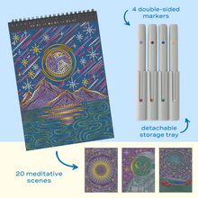 FlowArt® - Dot-By-Letter, Into the Galaxy - Metallic Ink
