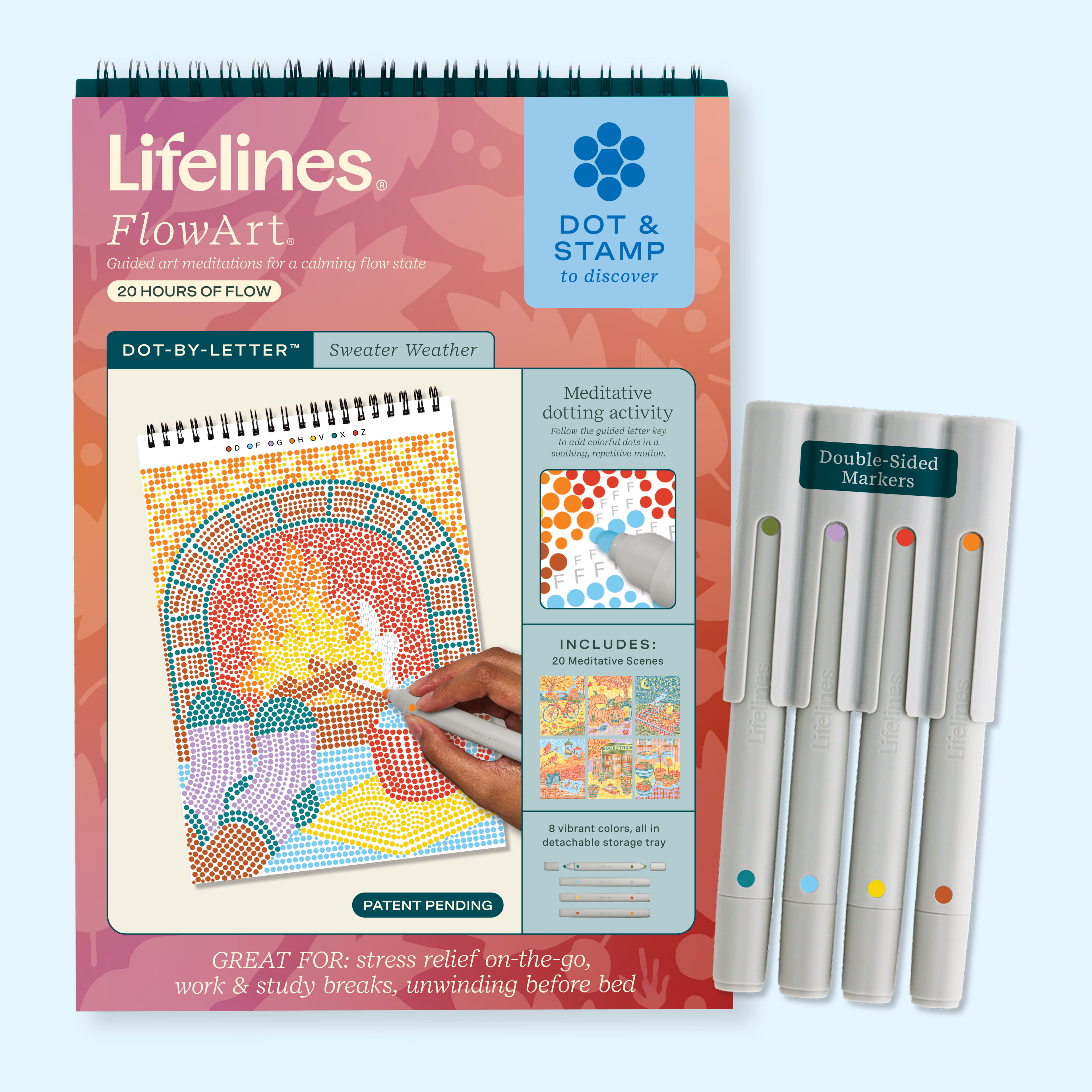 FlowArt® - Dot-By-Letter, Sweater Weather (LIMITED EDITION)