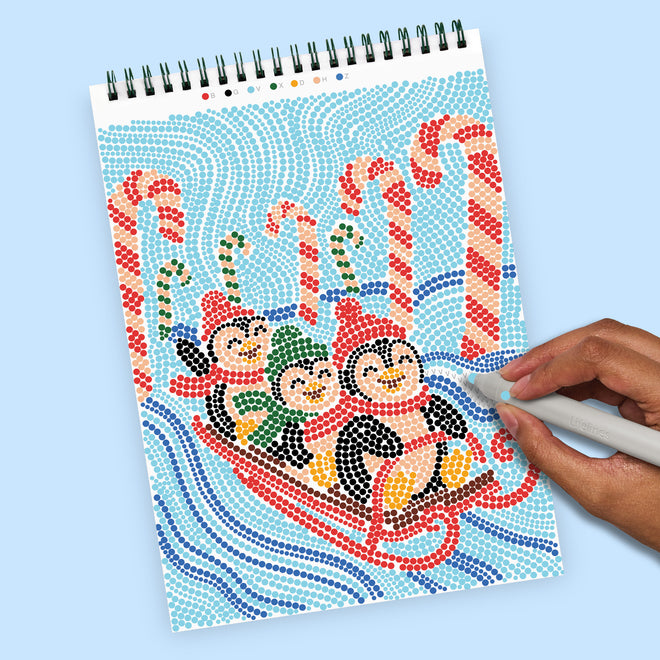 FlowArt® - Dot-By-Letter, The North Pole