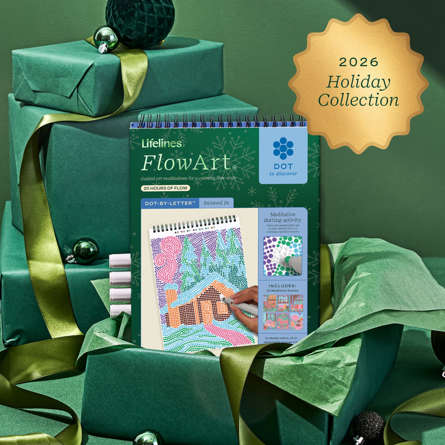 FlowArt® - Dot-By-Letter, Snowed In