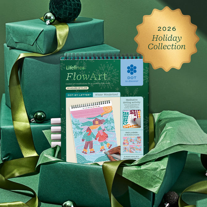 FlowArt® - Dot-By-Letter, Winter Wonderland