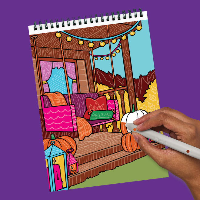 FlowArt® - Scented Color-to-Reveal, Fall is in the Air