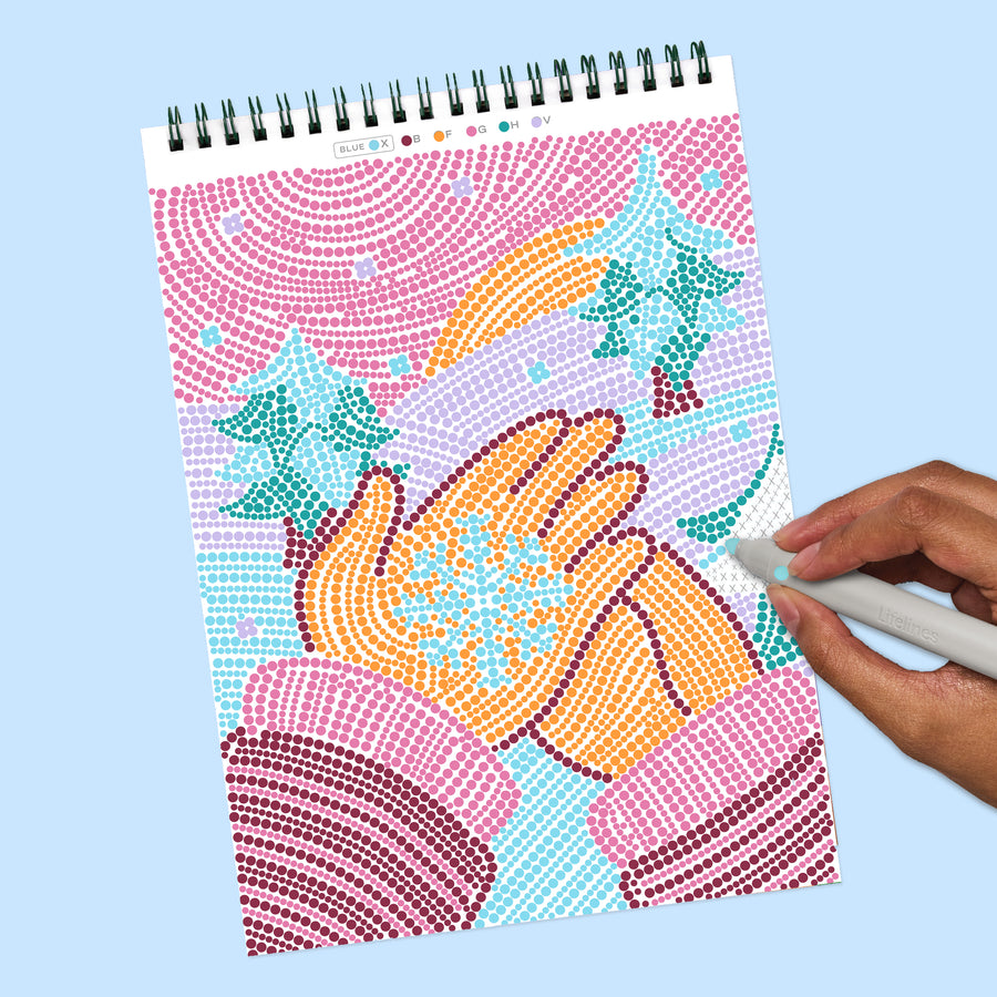 FlowArt® - Dot-By-Letter, Winter Wonderland