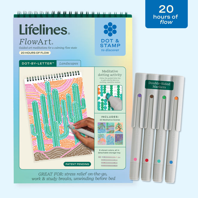 FlowArt® - Dot-By-Letter, Landscapes