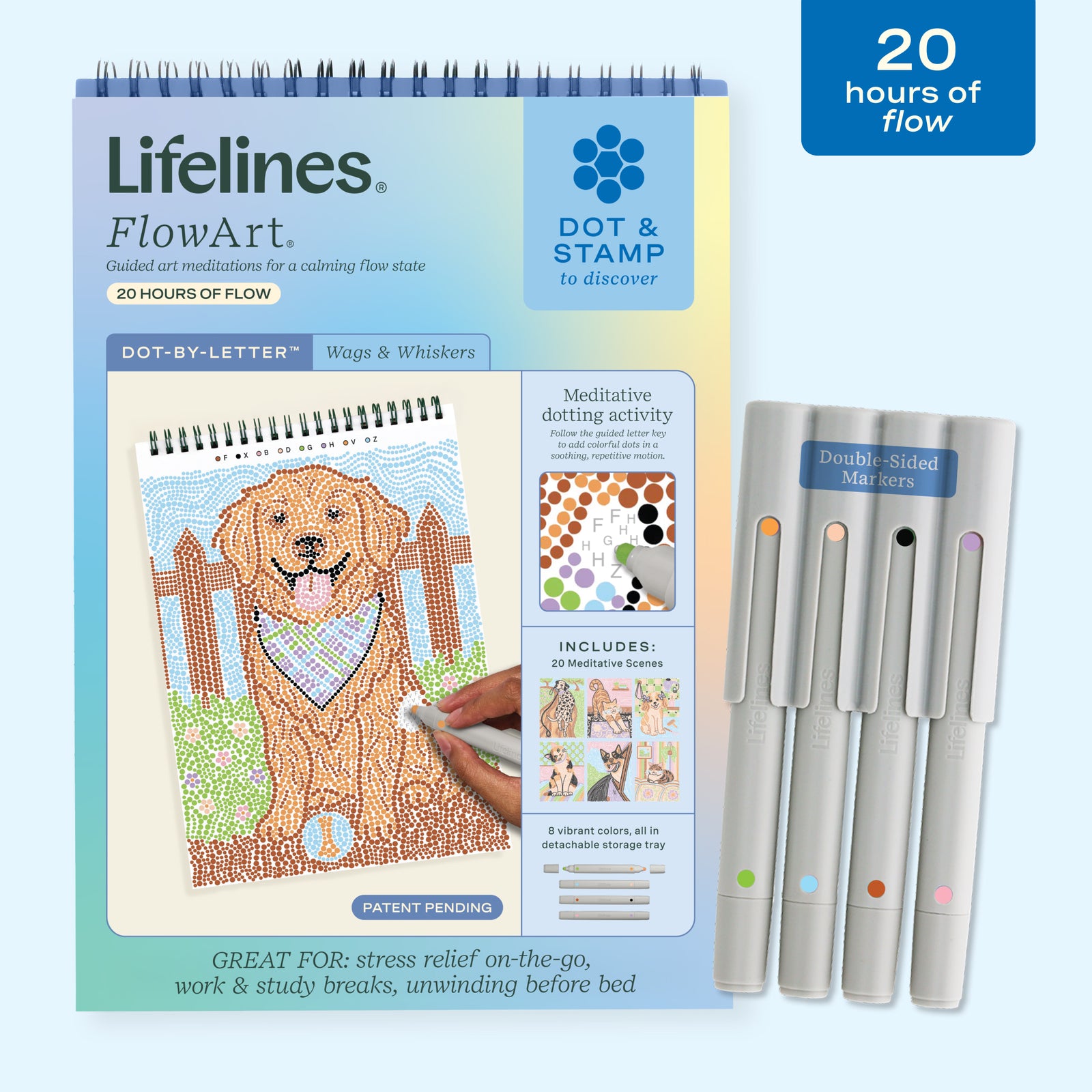 FlowArt® - Dot-By-Letter, Wags & Whiskers