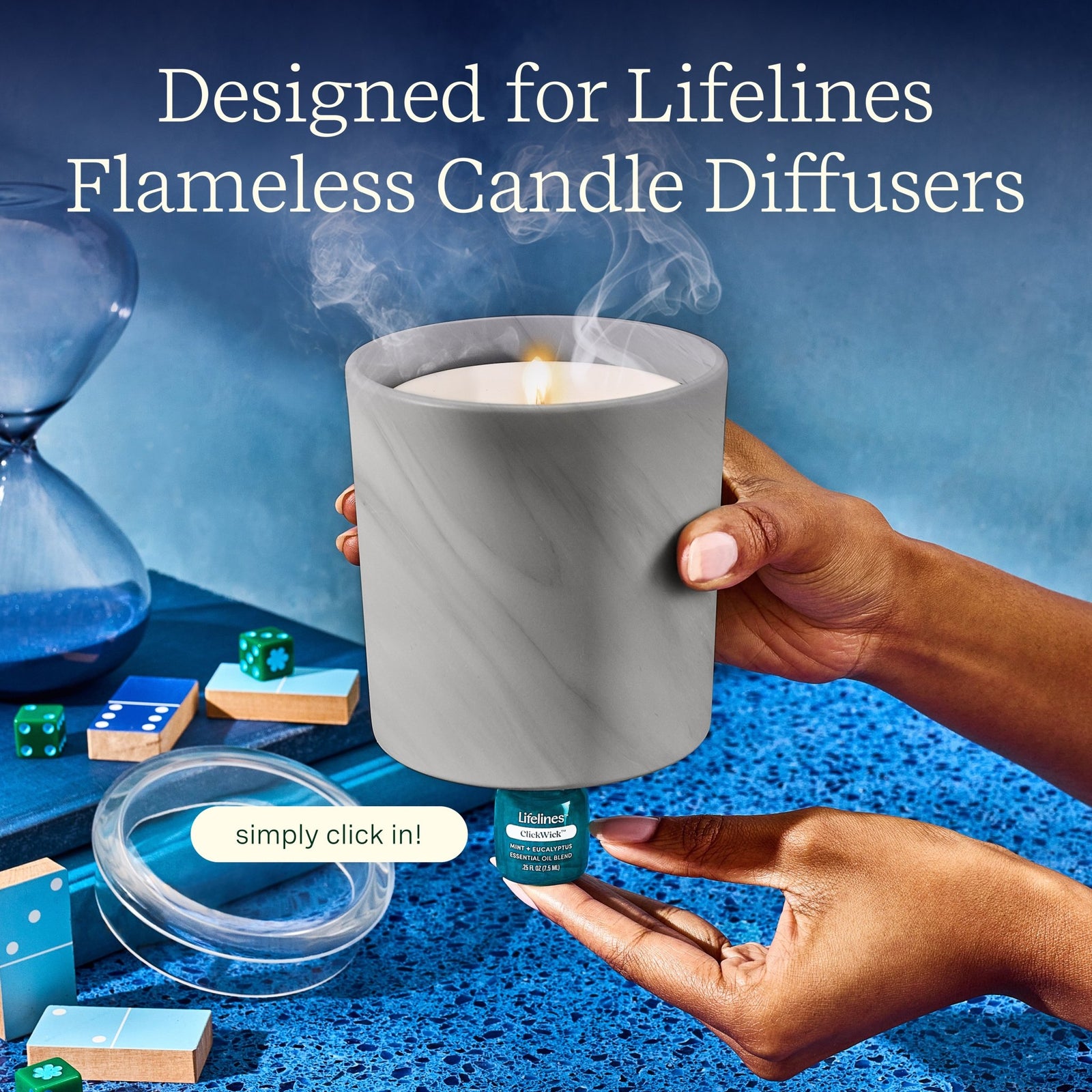 ClickWick® 7.5ml Single - Crisp Mountain Air - Lifelines
