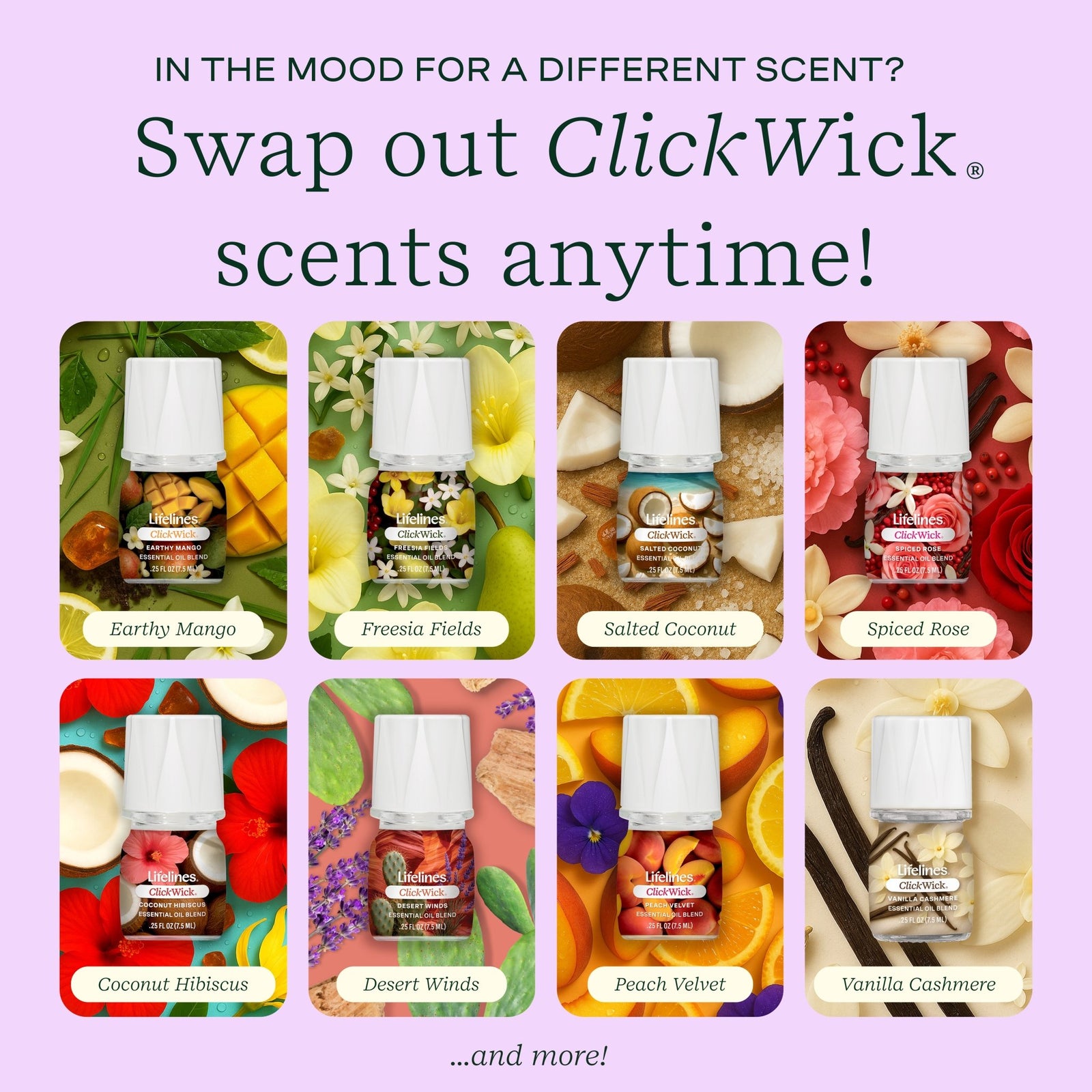 ClickWick® 7.5ml Single - In Bloom - Lifelines