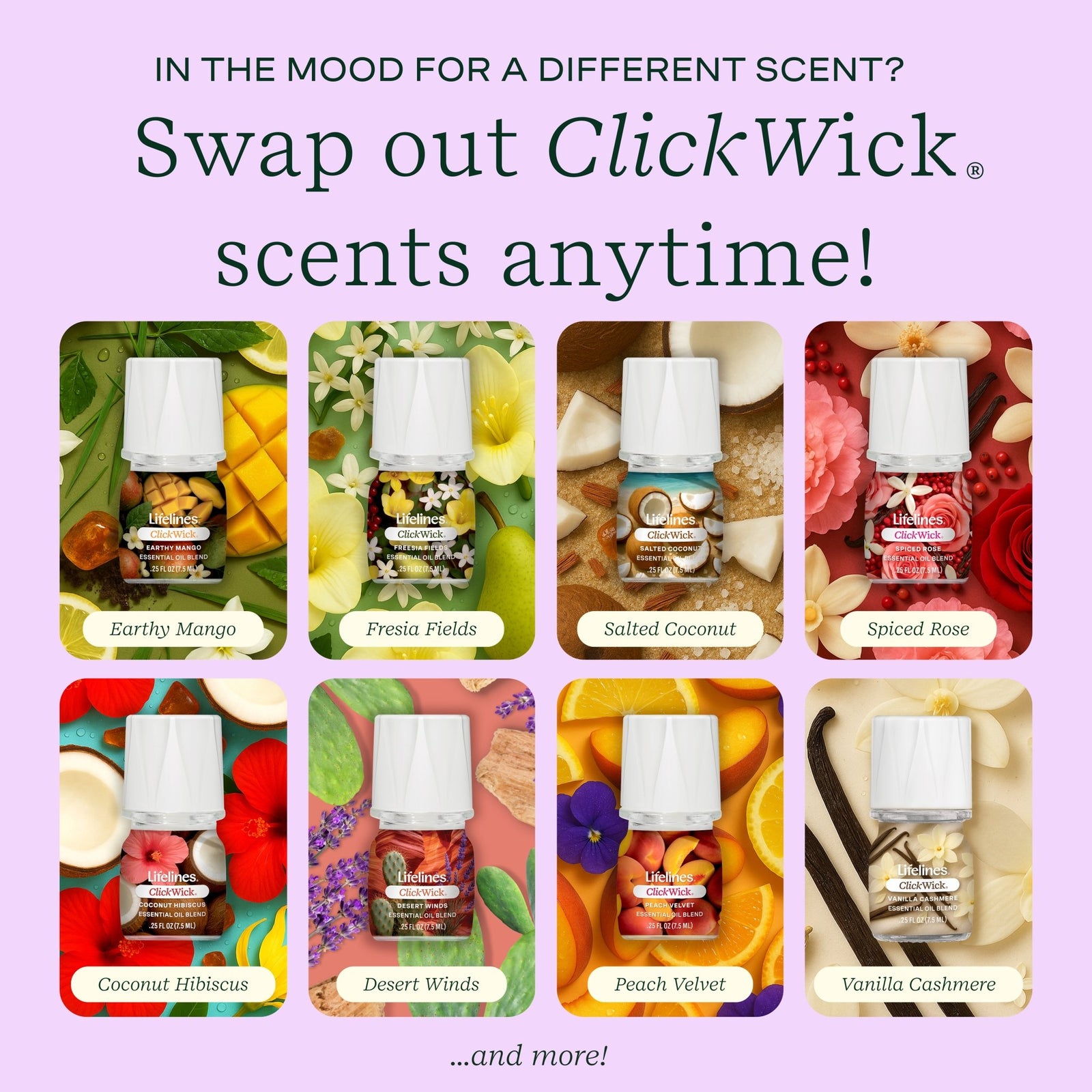 ClickWick® 7.5ml Single - In Bloom - Lifelines
