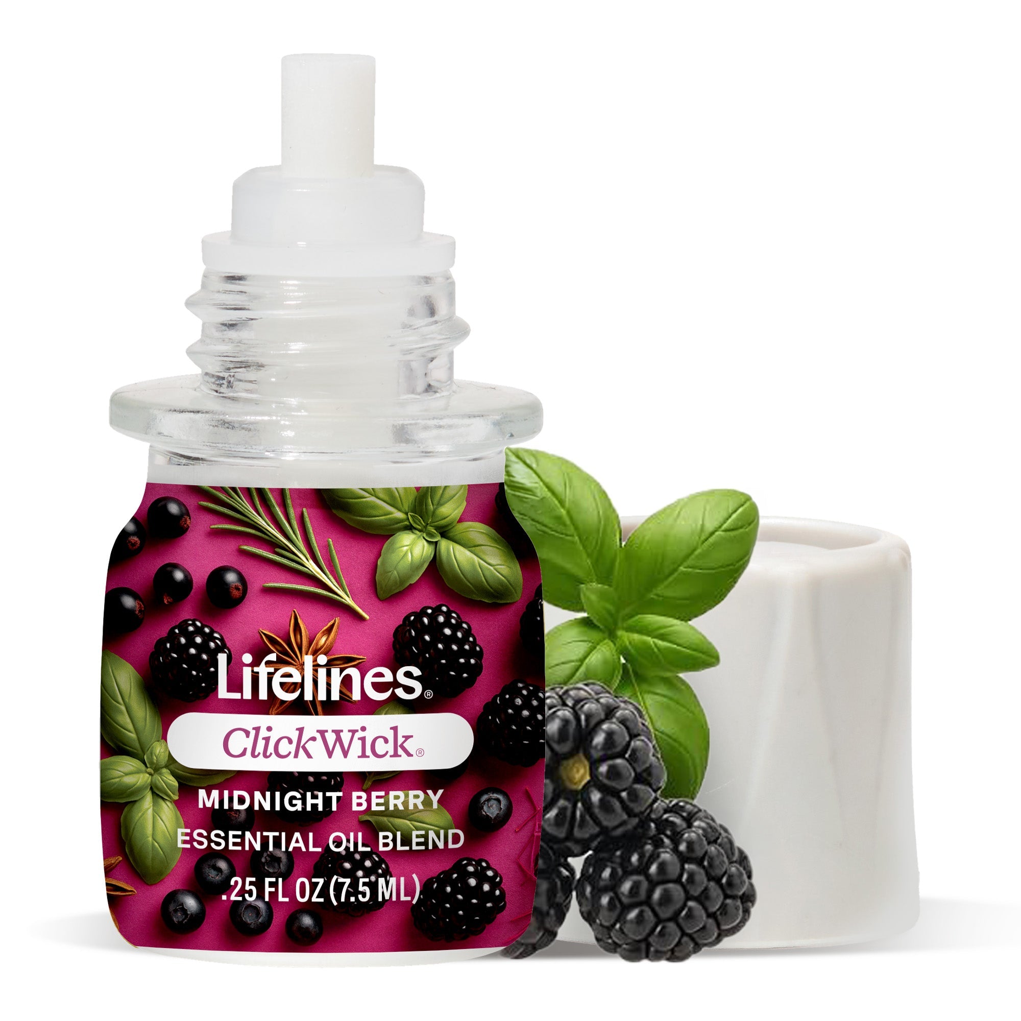 ClickWick® 7.5ml Single - Midnight Berry - Lifelines