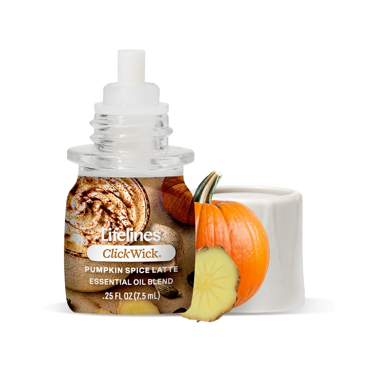 ClickWick® 7.5ml Single - Pumpkin Spice Latte - Lifelines