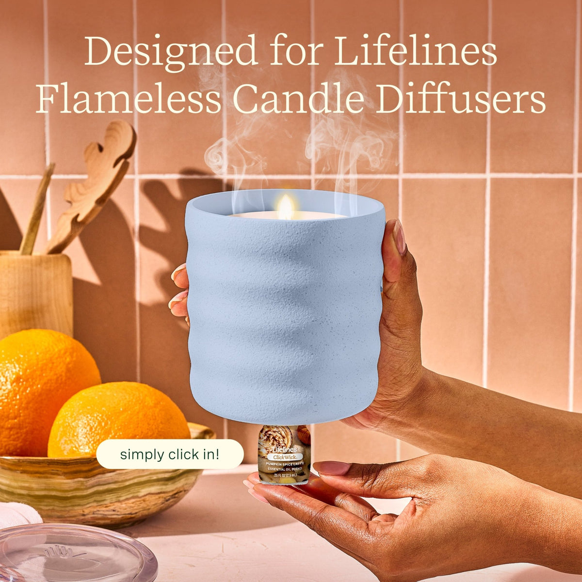 ClickWick® 7.5ml Single - Pumpkin Spice Latte - Lifelines