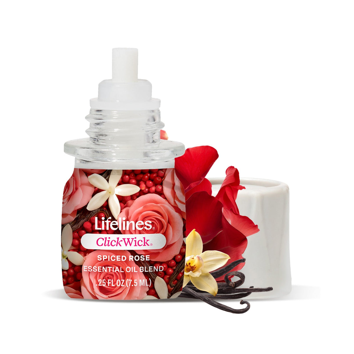 ClickWick® 7.5ml Single - Spiced Rose - Lifelines