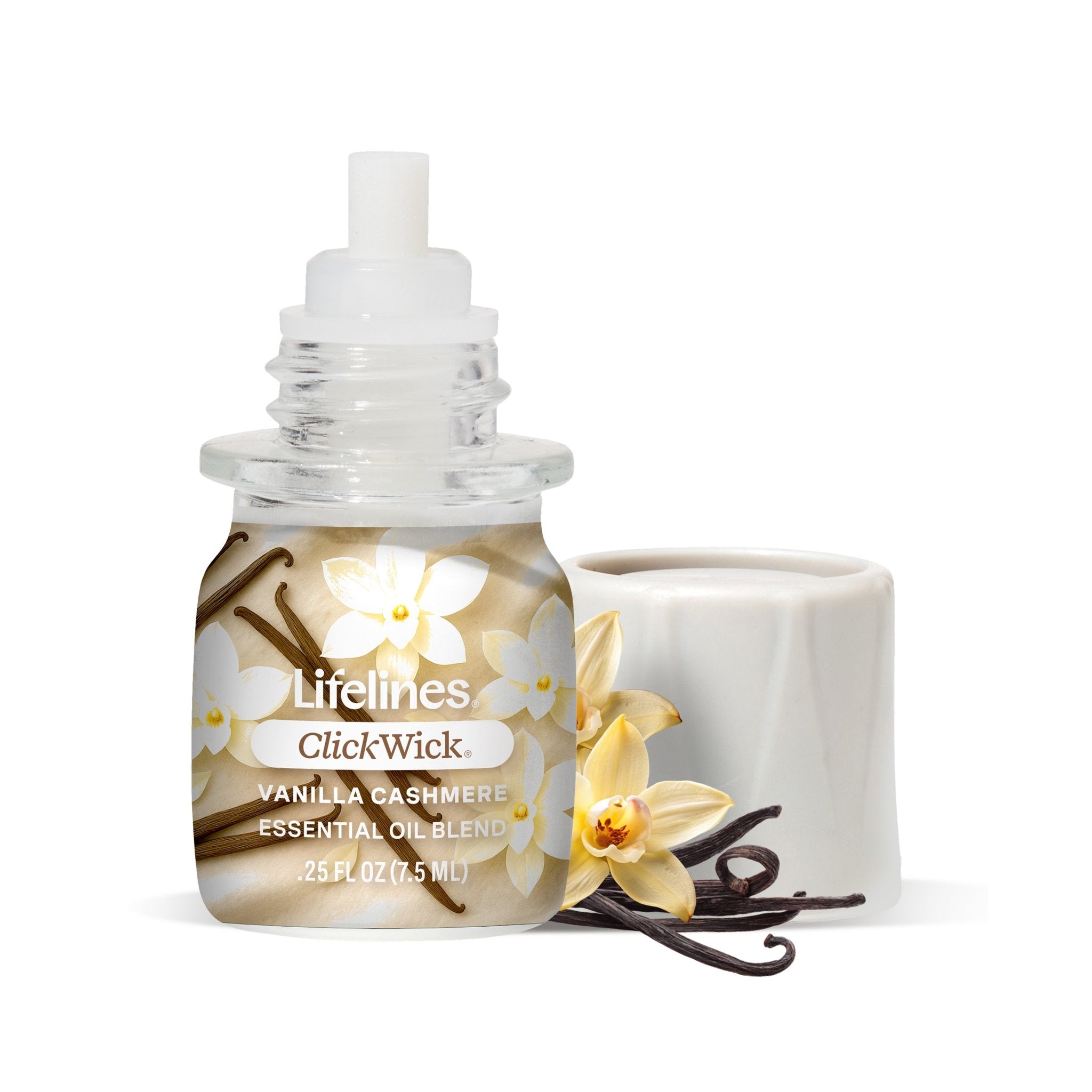 ライフエッセンス ClickWick® 7.5ml Single - Vanilla Cashmere – Lifelines