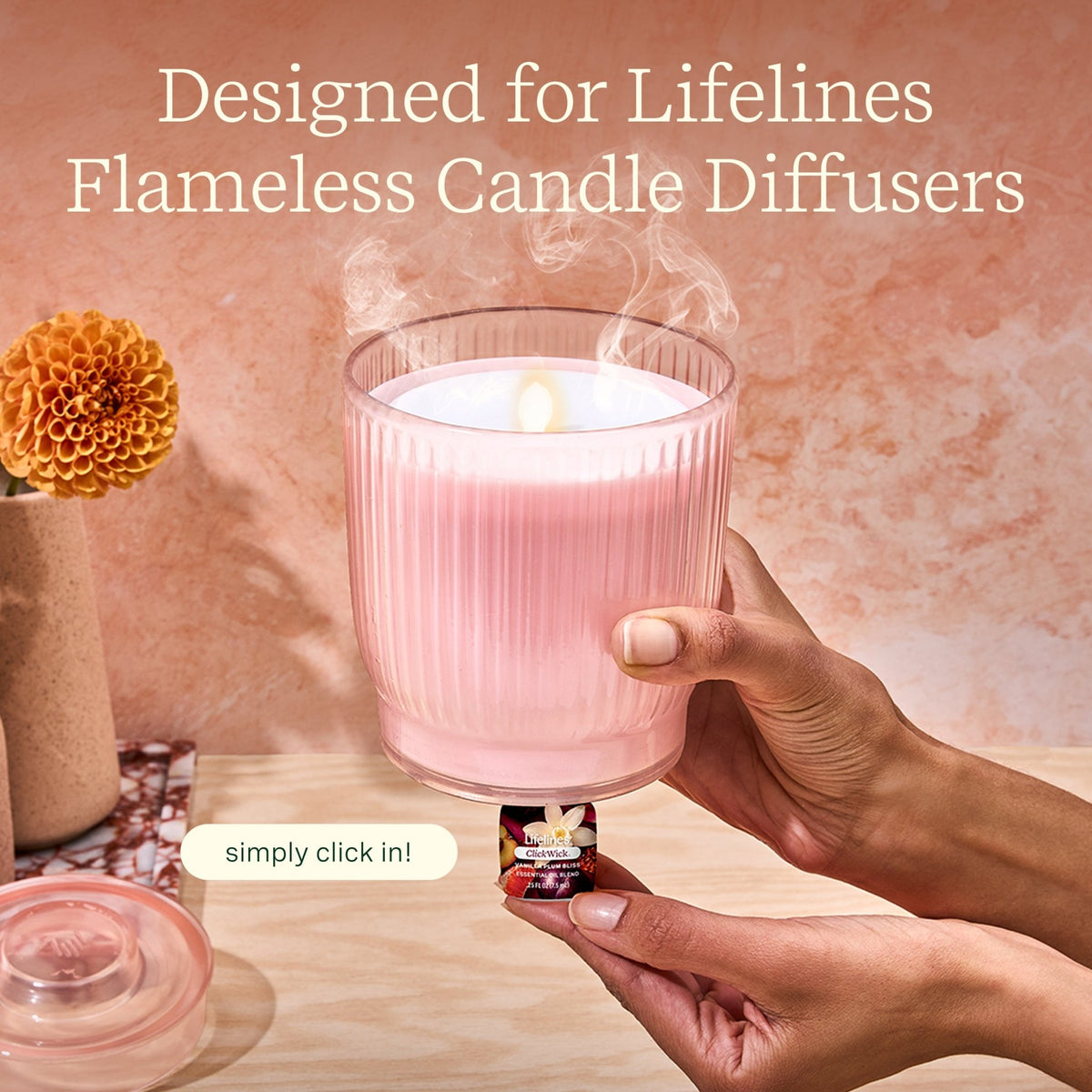 ClickWick® 7.5ml Single - Vanilla Plum Bliss - Lifelines