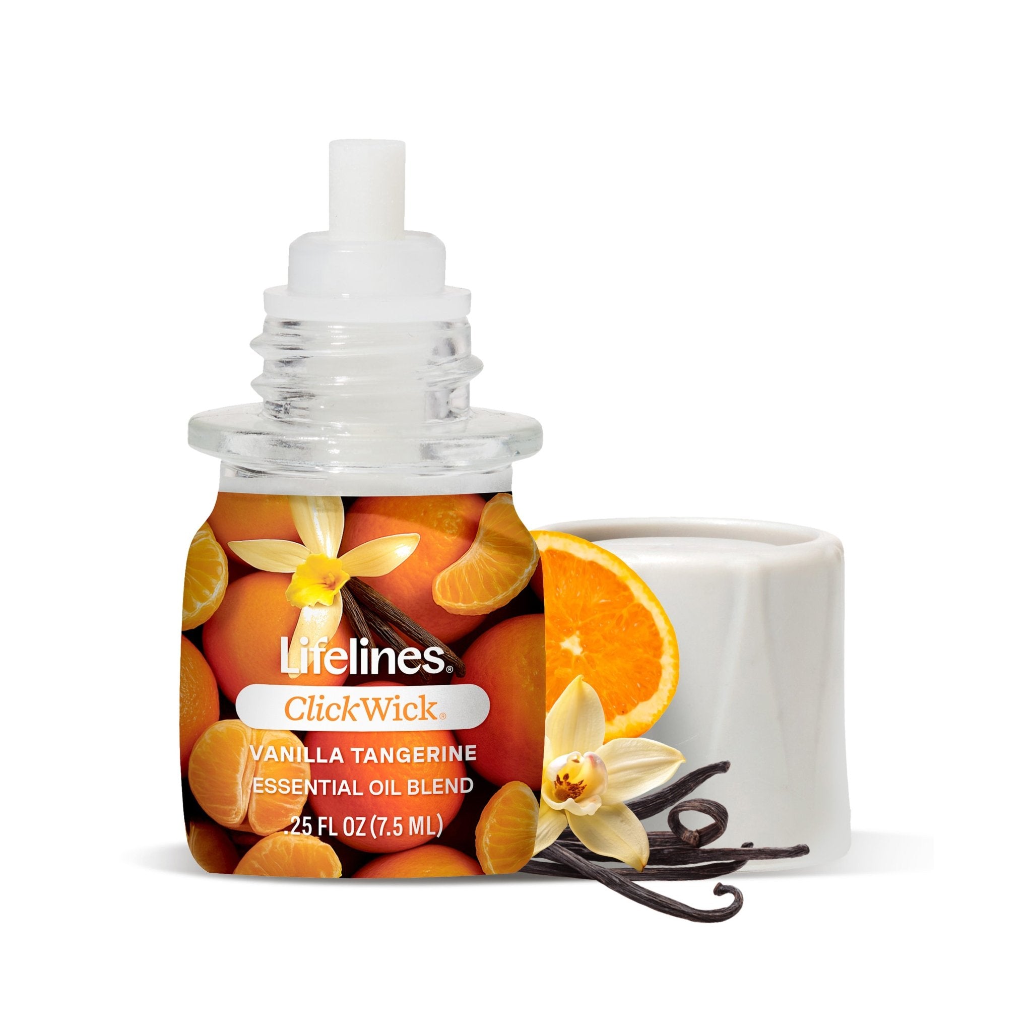 ライフエッセンス2027.7 ClickWick® 7.5ml Single - Vanilla Tangerine – Lifelines