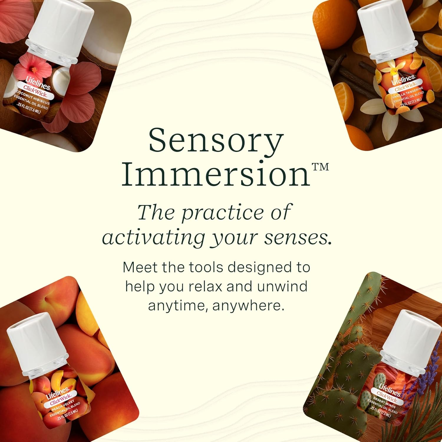 ClickWick® Sun - Kissed Escape Collection - Lifelines