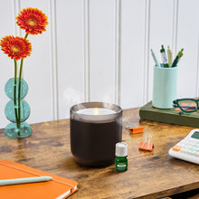 Flameless Candle Diffuser - Frosted Charcoal - Lifelines