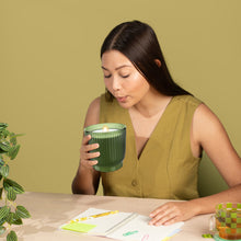 Flameless Candle Diffuser - Olive Ribbed - Lifelines