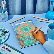 FlowArt® - Dot - By - Letter, Botanicals - Lifelines