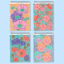 FlowArt® - Dot - By - Letter, Botanicals - Lifelines