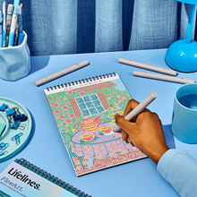 FlowArt® - Dot - By - Letter, Cozy Cottage - Lifelines