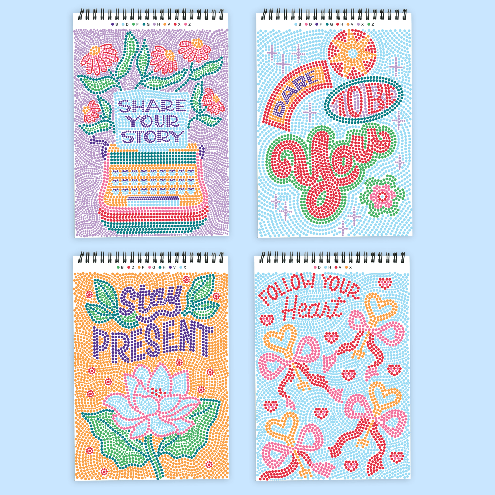 FlowArt® - Dot - By - Letter, Everyday Inspiration - Lifelines