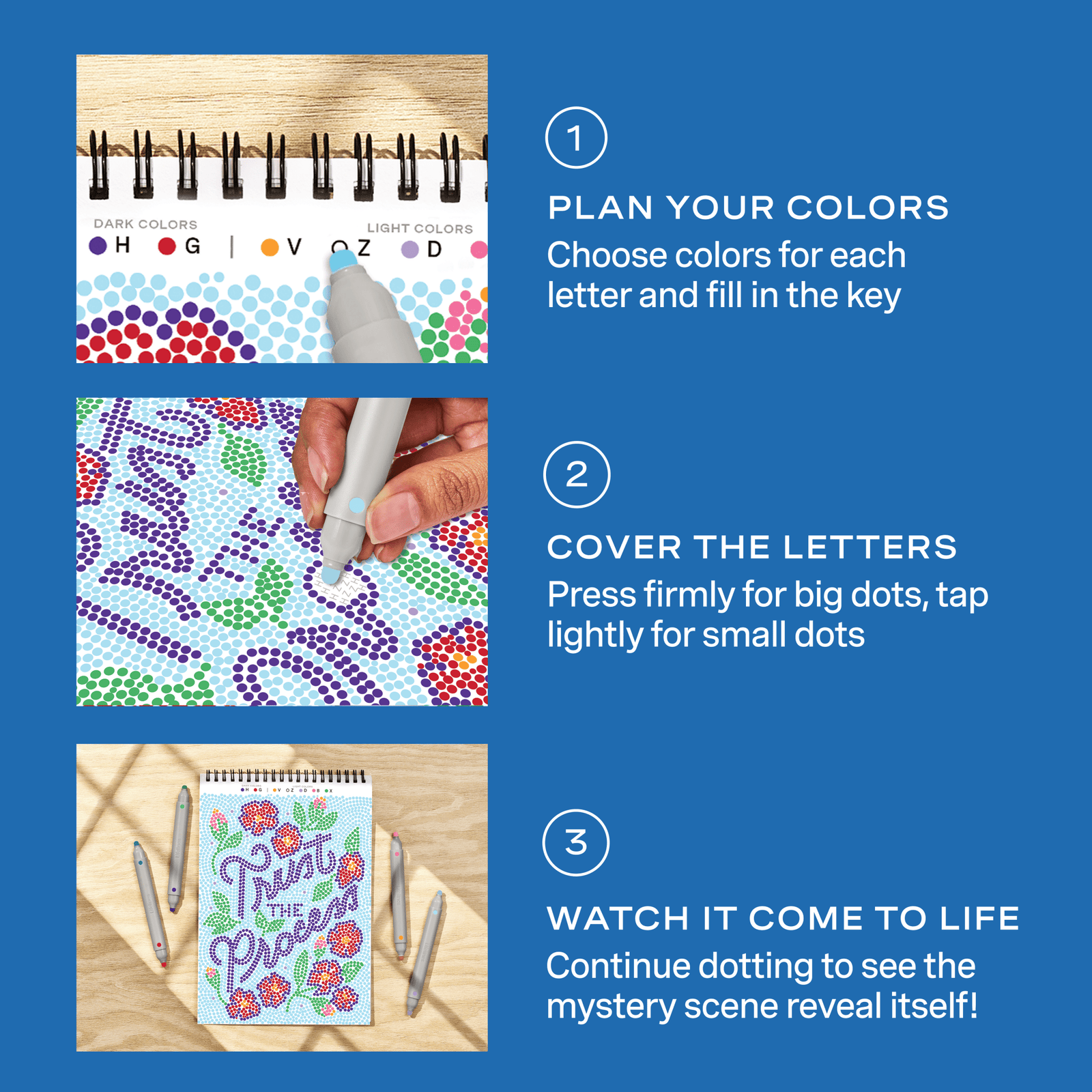 FlowArt® - Dot - By - Letter, Everyday Inspiration - Lifelines