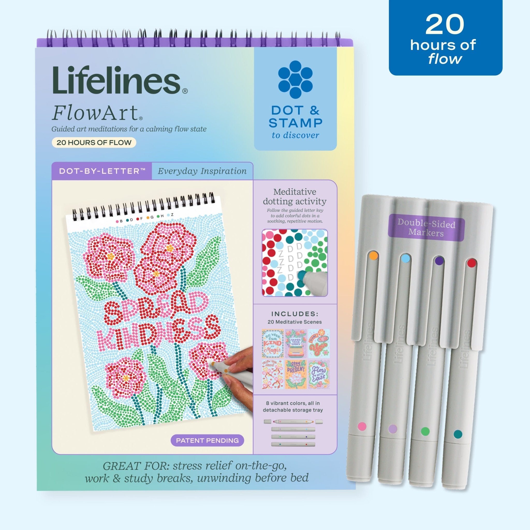 FlowArt® - Dot - By - Letter, Everyday Inspiration - Lifelines