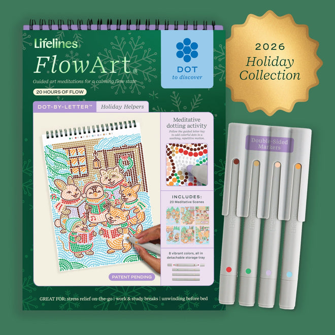 FlowArt® - Dot-By-Letter, Holiday Helpers - Lifelines