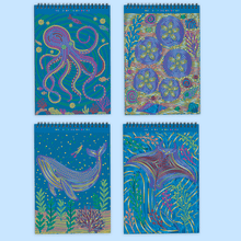 FlowArt® - Dot - By - Letter, Into the Deep - Metallic Ink - Lifelines