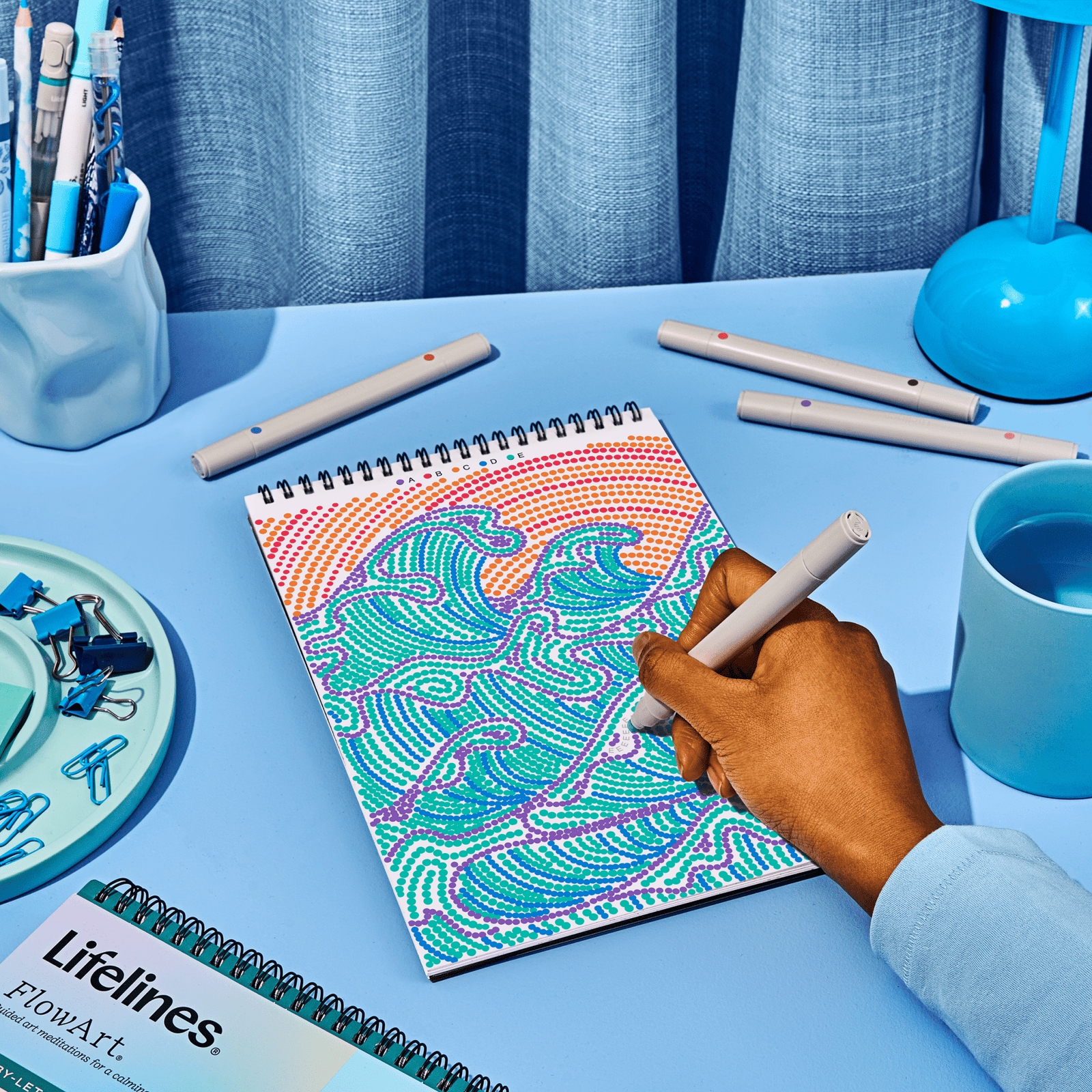 FlowArt® - Dot - By - Letter, Landscapes - Lifelines