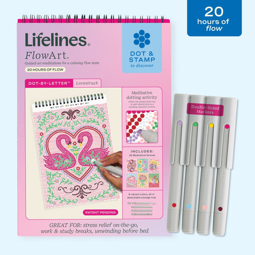 FlowArt® - Dot - By - Letter, Lovestruck (LIMITED EDITION) - Lifelines