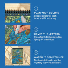 FlowArt® - Dot-By-Letter, Majestic Earth - Metallic Ink - Lifelines