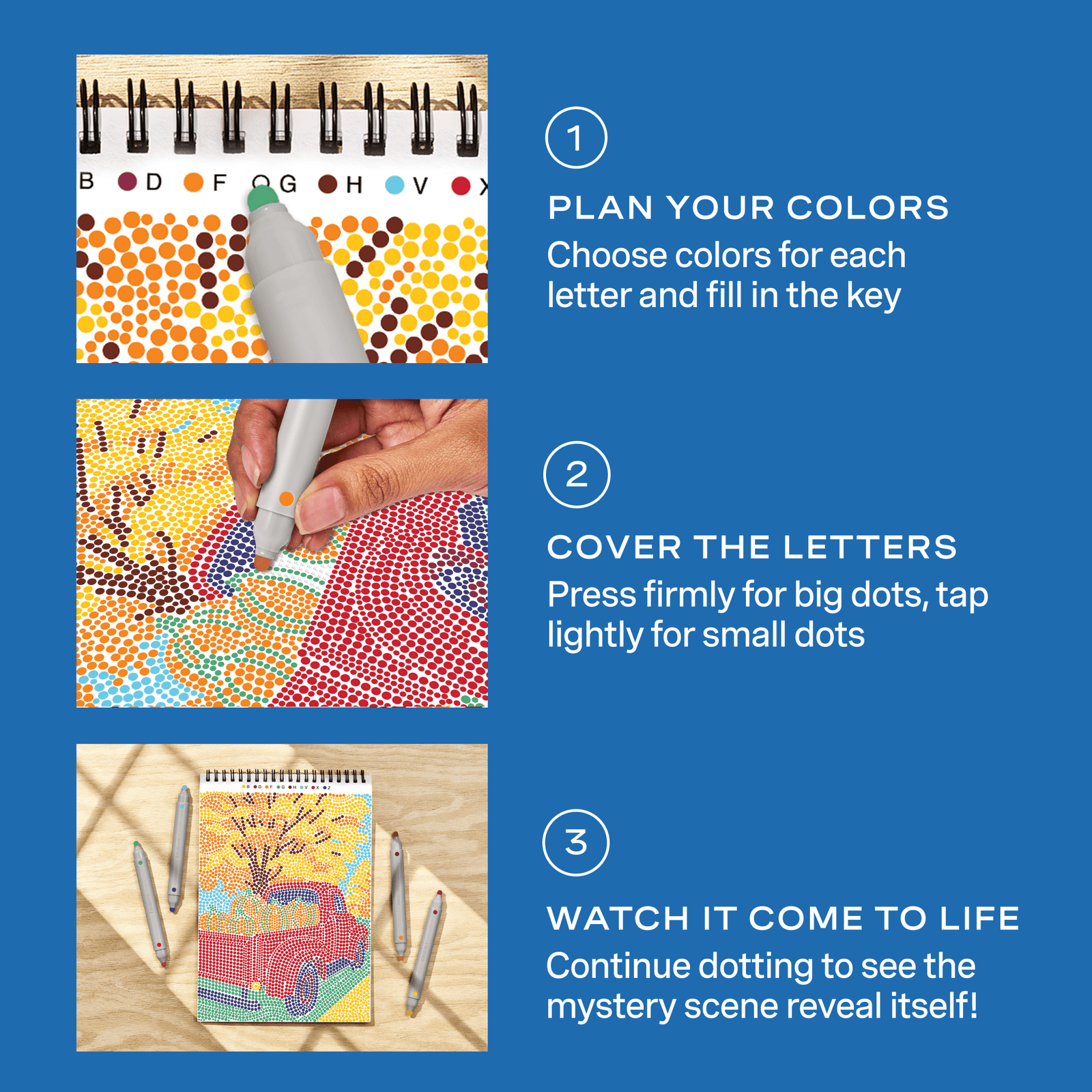 FlowArt® - Dot - By - Letter, Pumpkins & Pastures (LIMITED EDITION) - Lifelines