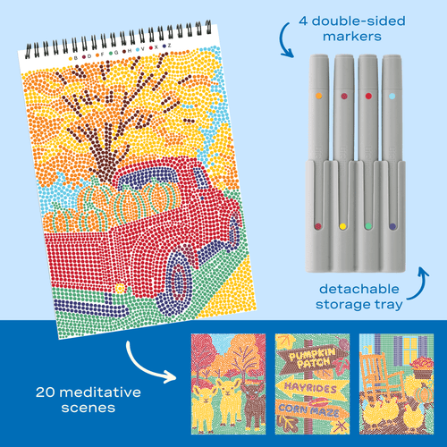 FlowArt® - Dot - By - Letter, Pumpkins & Pastures (LIMITED EDITION) - Lifelines