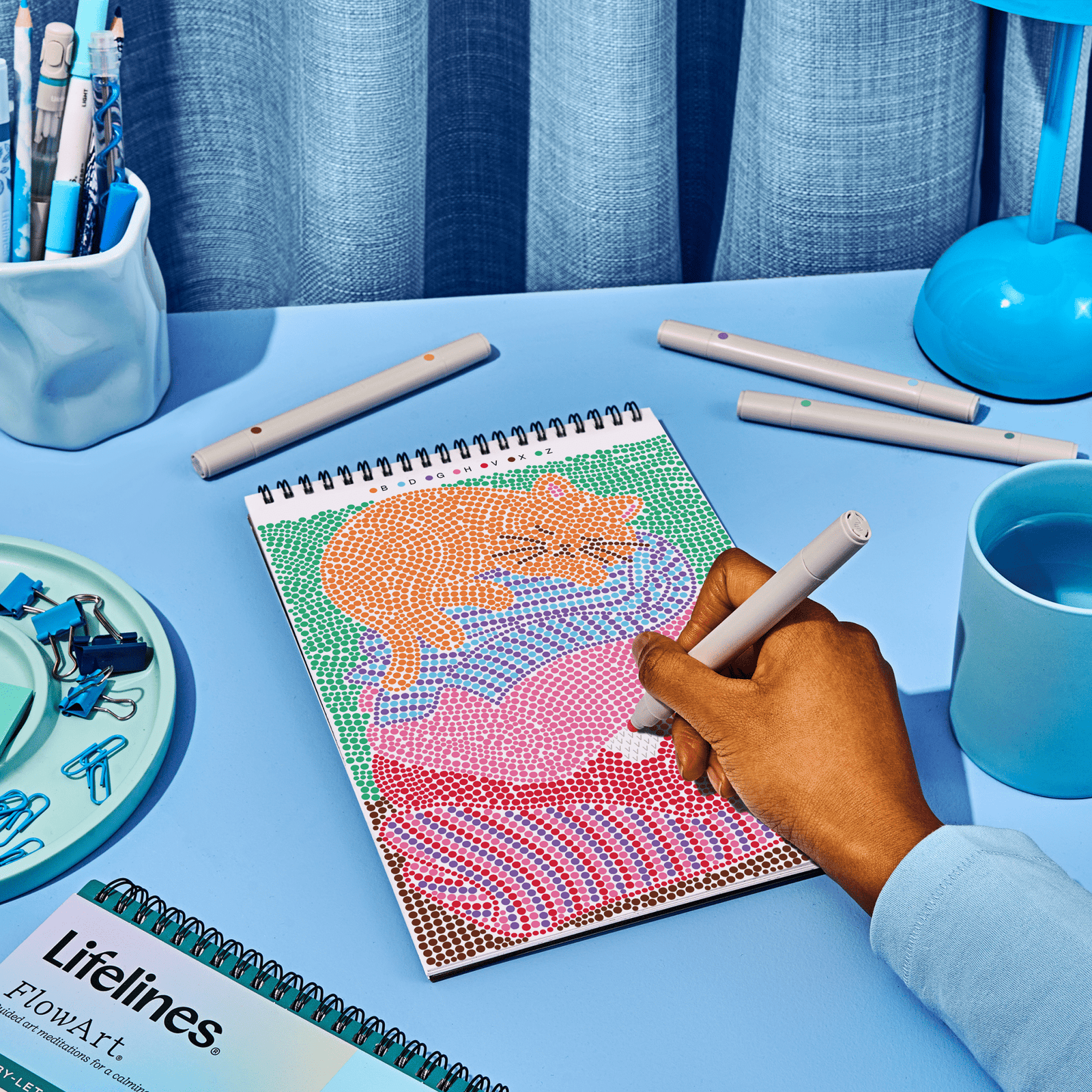 FlowArt® - Dot - By - Letter, Snowed In (LIMITED EDITION) - Lifelines