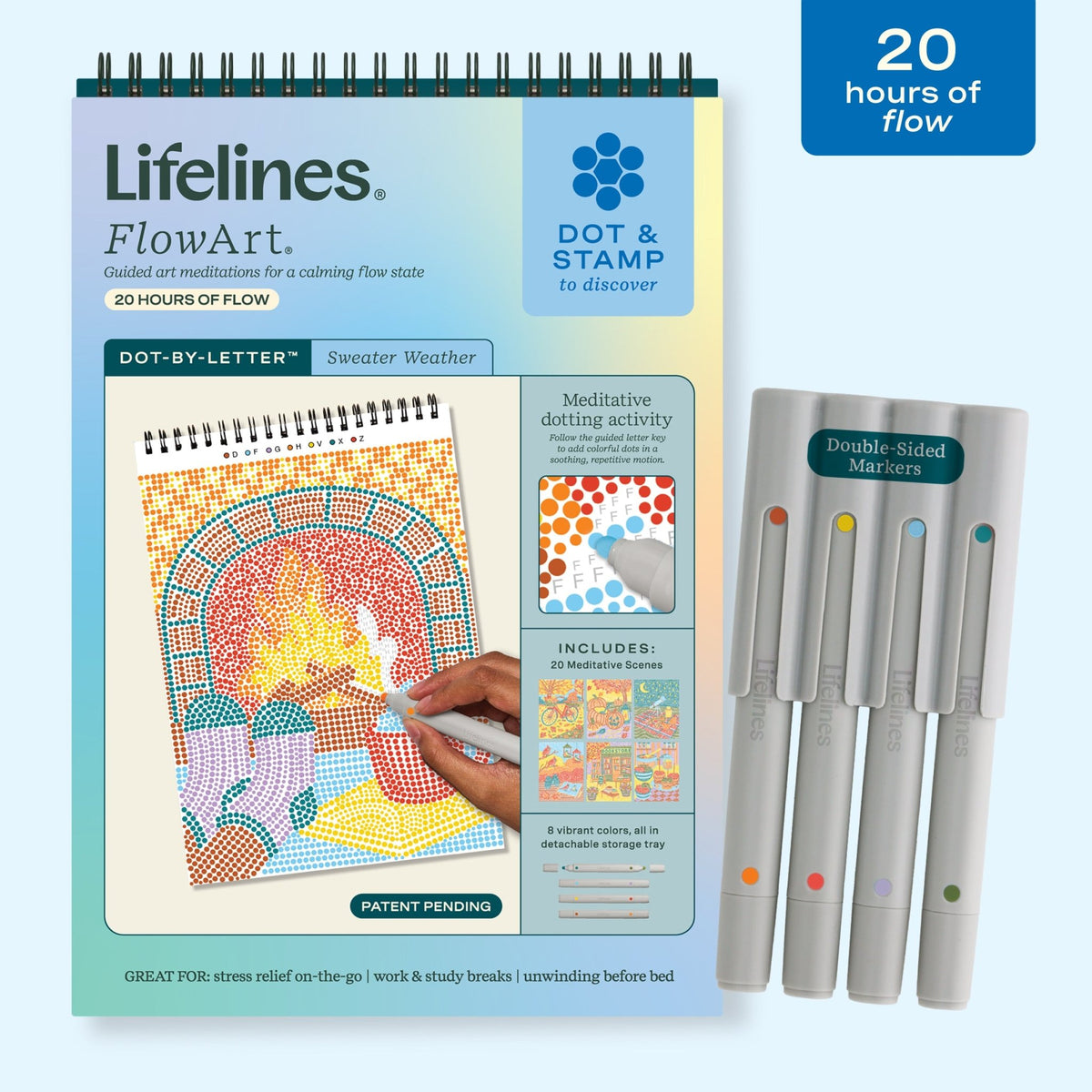 FlowArt® - Dot-By-Letter, Sweater Weather - Lifelines