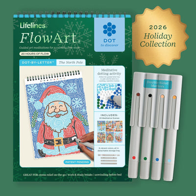 FlowArt® - Dot-By-Letter, The North Pole