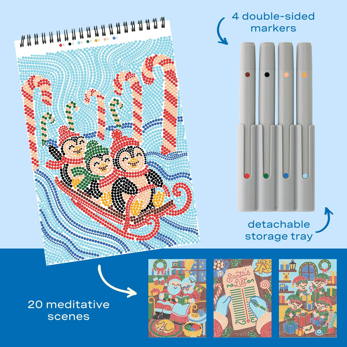FlowArt® - Dot-By-Letter, The North Pole - Lifelines
