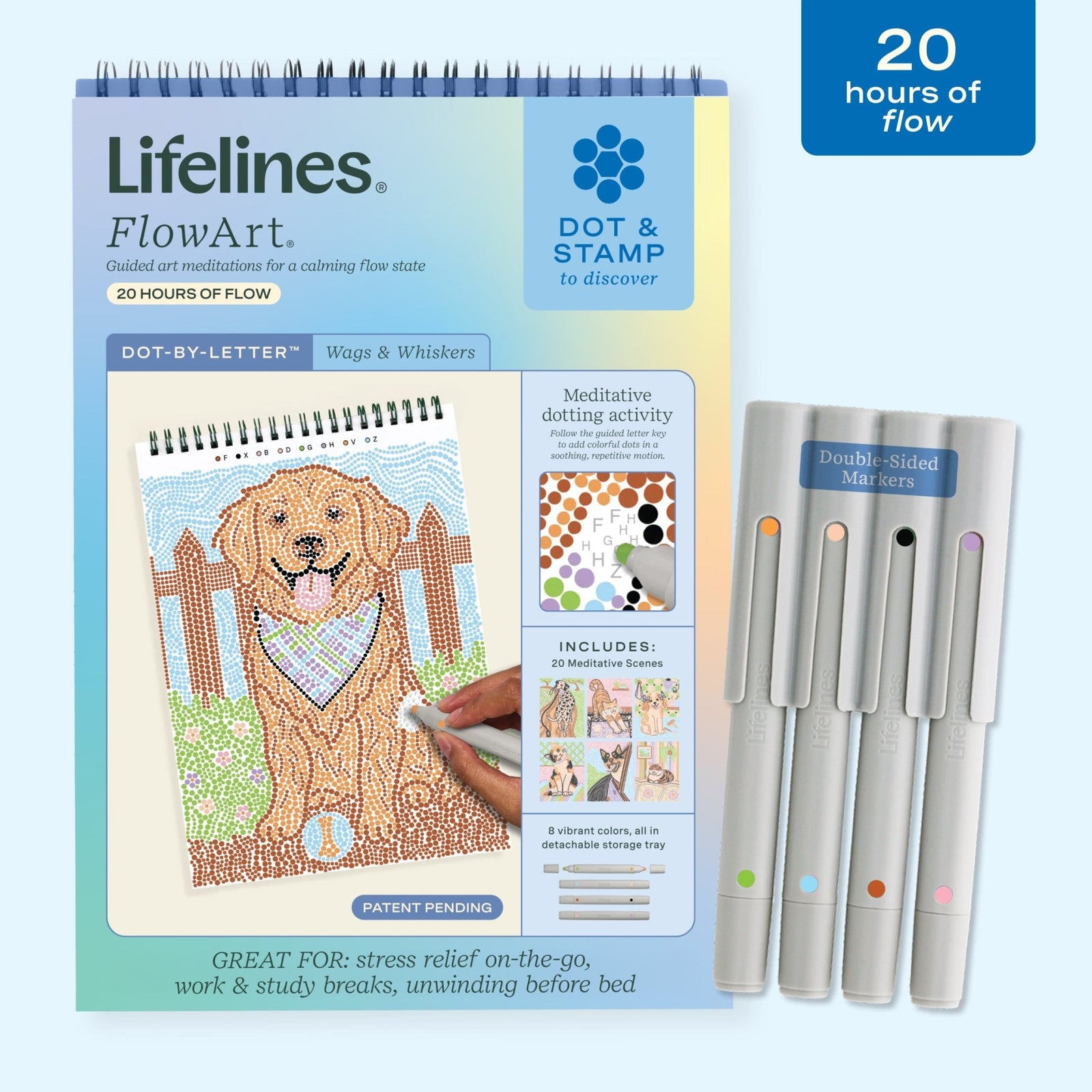 FlowArt® - Dot-By-Letter, Wags & Whiskers - Lifelines