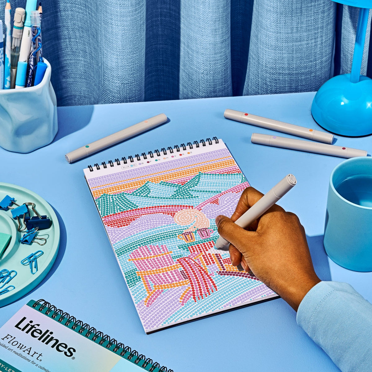 FlowArt® - Dot-By-Letter, Winter Wonderland - Lifelines
